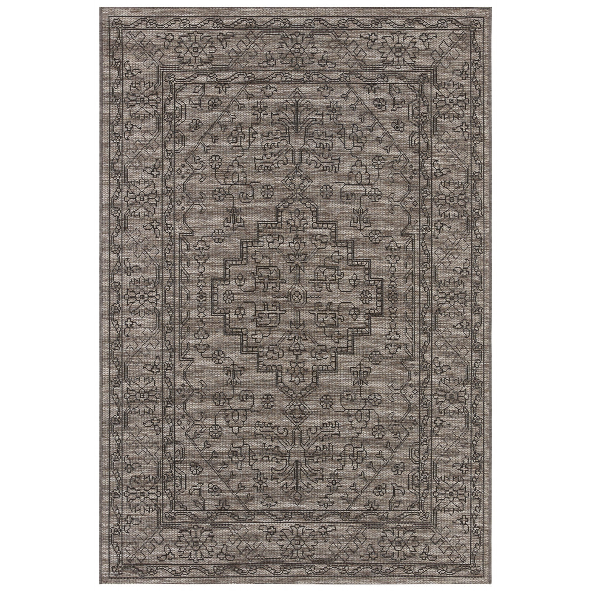 AKCE: 160x230 cm Kusový koberec Jaffa 103895 Beige/Anthracite – na von aj na doma