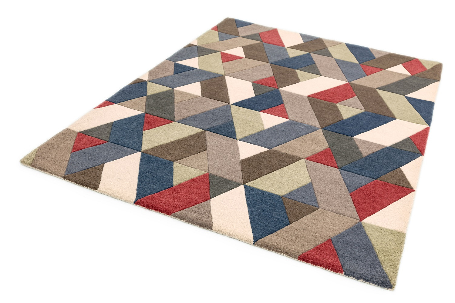 Asiatic London, AKCIA: 120x170 cm Ručne všívaný kusový koberec Funk Chevron multi, viacfarebná
