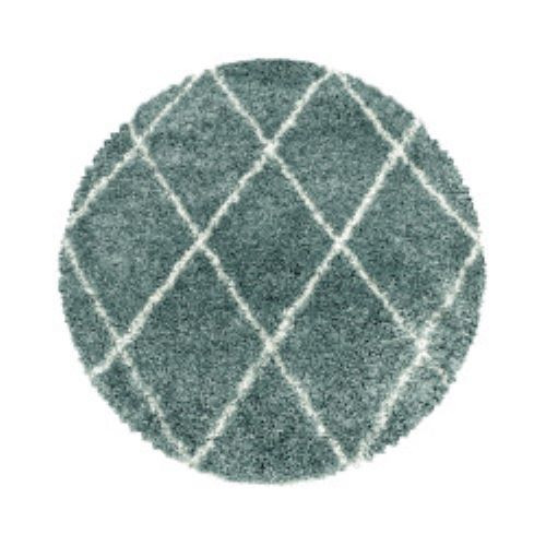 Ayyildiz Kusový koberec Alvor Shaggy 3401 blue kruh - 80x80 (priemer) kruh cm
