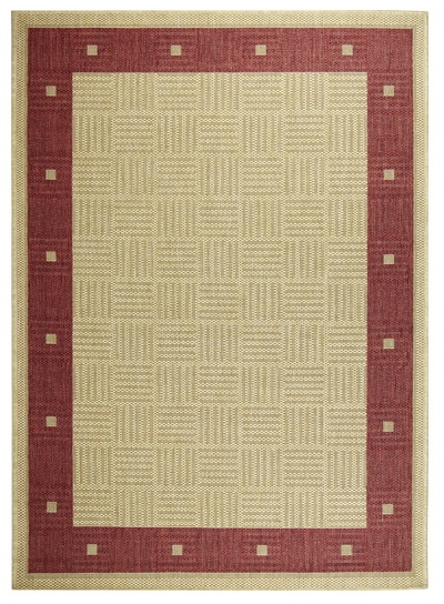 Kusový koberec Sisalo / DAWN 879 / O44P (J84 Red) – na von aj na doma - 240x340 cm Oriental Weavers koberce 