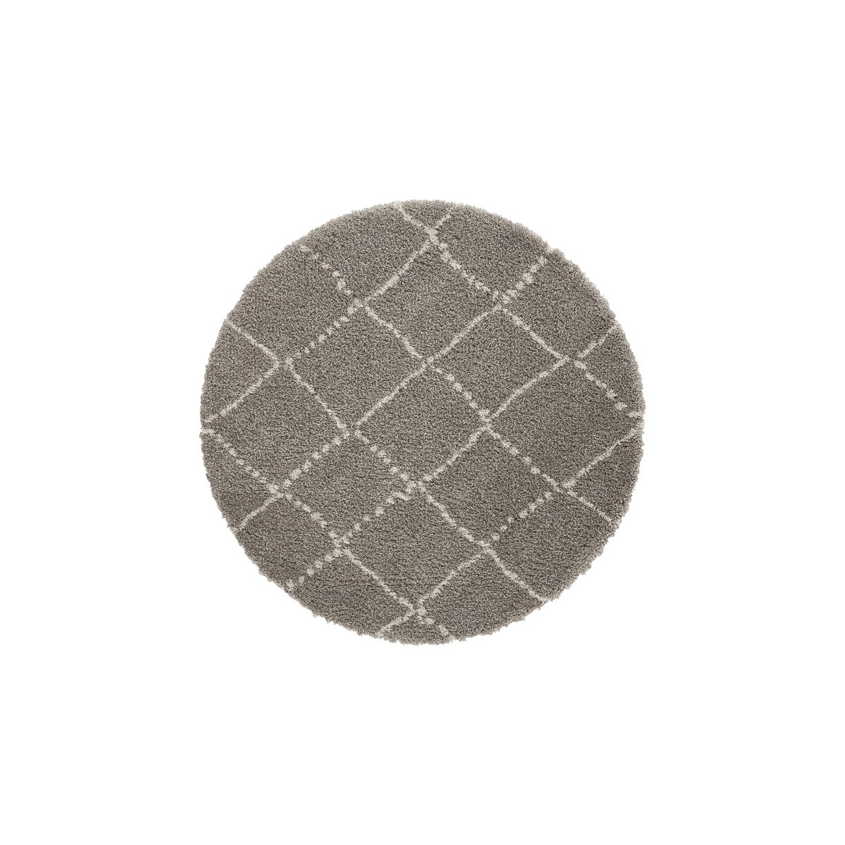 AKCIA: 160x160 (priemer) kruh cm Kusový koberec Allure 102752 Grey/Cream