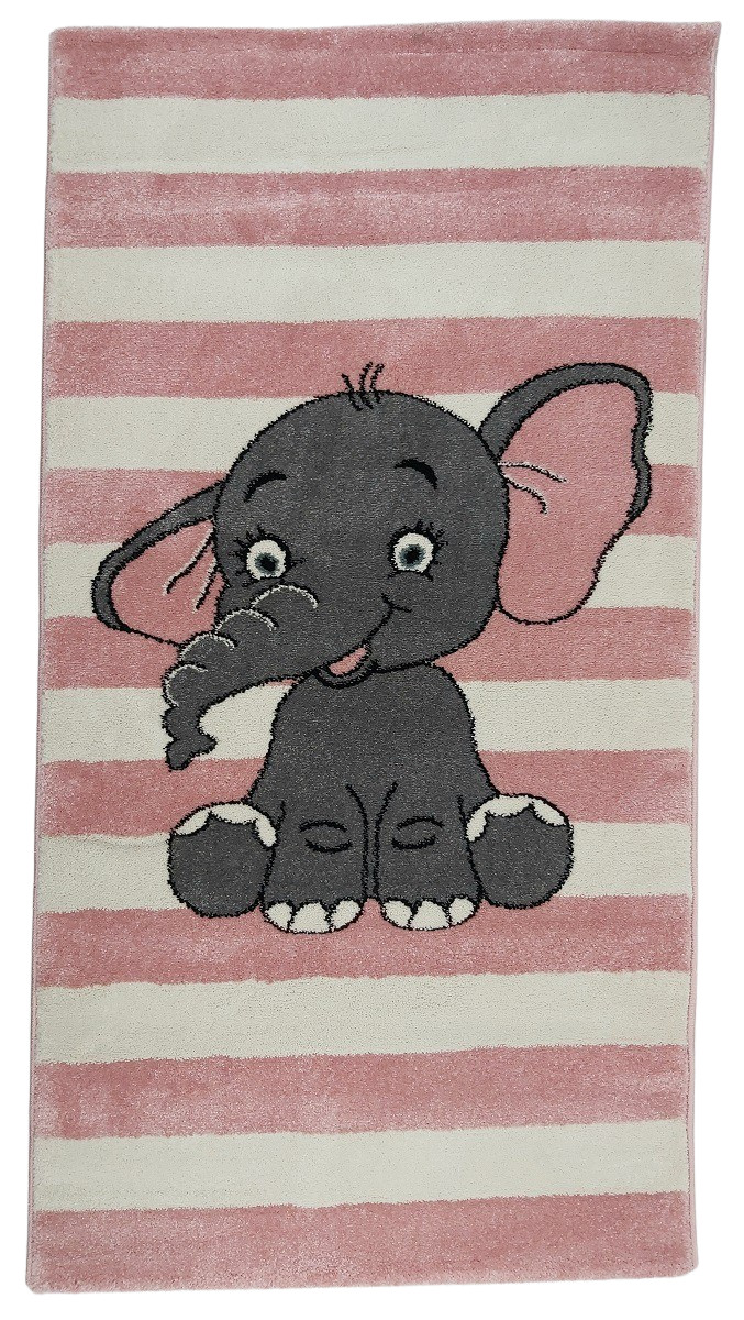 Detský koberec Kiddo A1087 pink - 120x170 cm Vopi koberce 