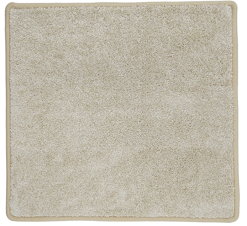 Vopi, Kusový koberec Capri Lux cream štvorec, 400x400, béžová, chodba / predsieň