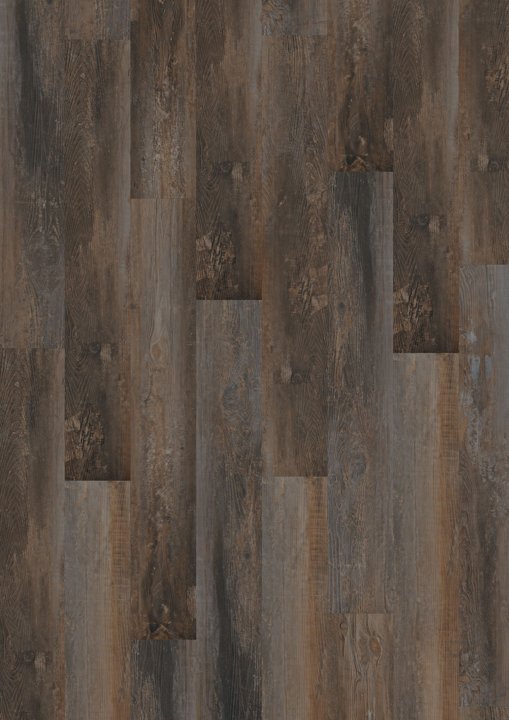 Vinylová podlaha lepená ECO 55 068 Smoked Pine Brown - Lepená podlaha Oneflor 