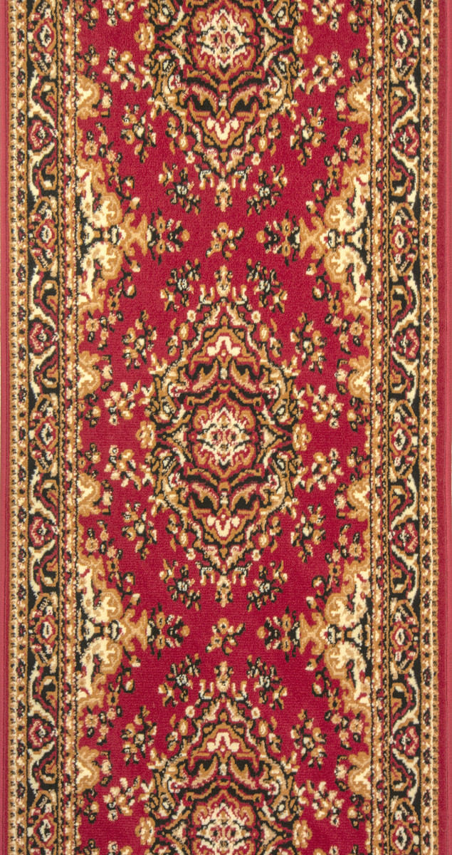 Spoltex, Behúň na mieru Samira New 12001-011, šíre 80 cm, červená, chodba / predsieň