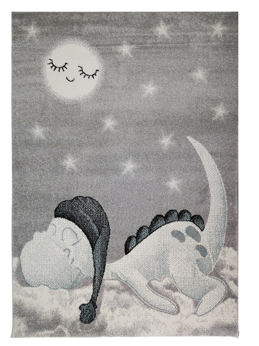 Ayyildiz, Kusový koberec Bambi 840 blue, 80x150, modrá, detská izba