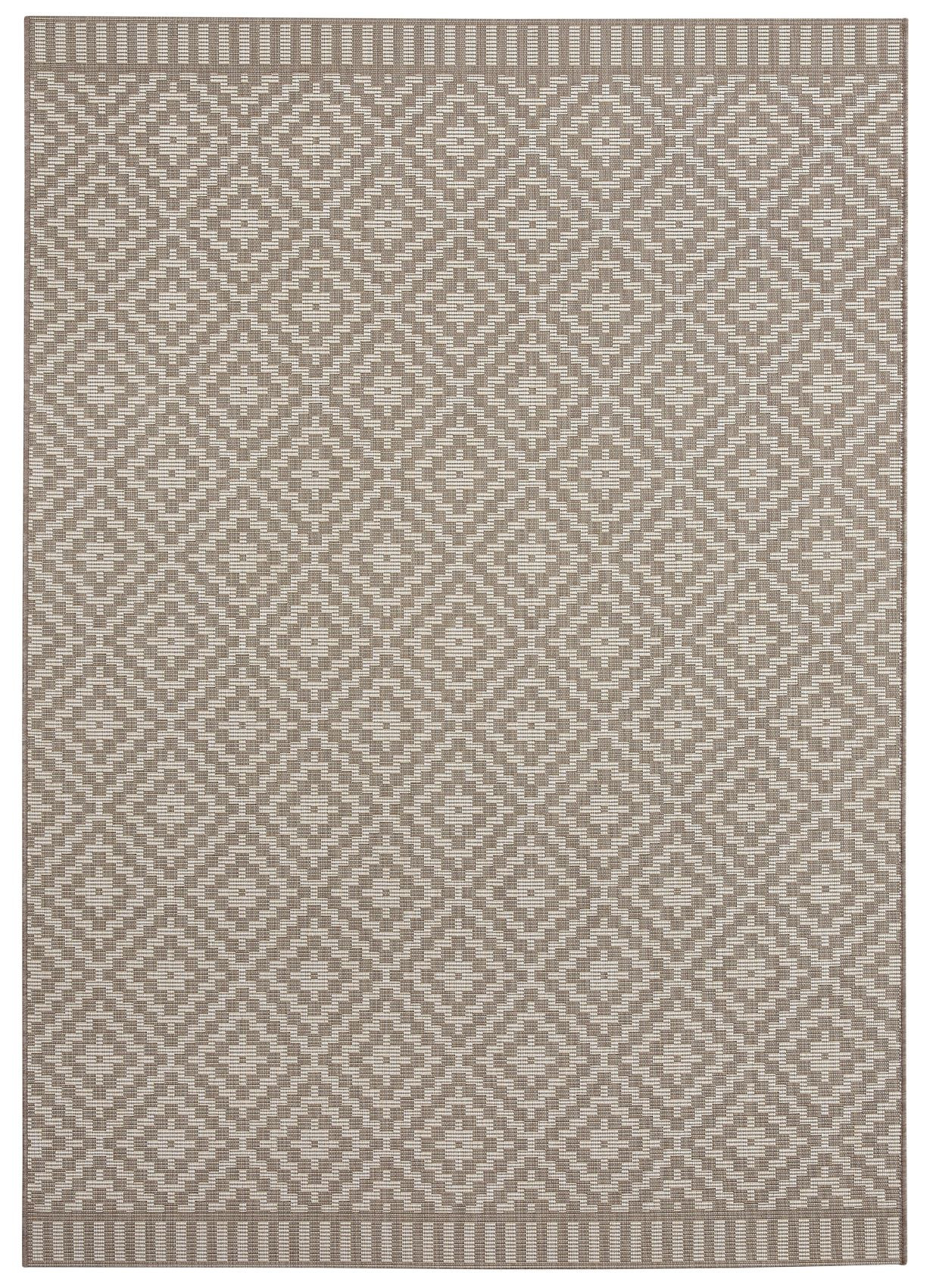 Mujkoberec Original, Kusový koberec Mujkoberec Original Mia 103521 Taupe – na von aj na doma, 80x150, hnedá, chodba / predsieň