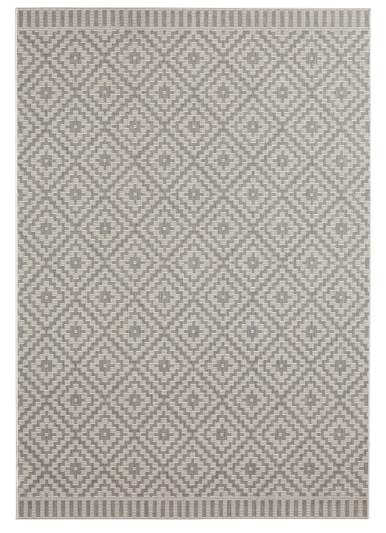 Mujkoberec Original, Kusový koberec Mujkoberec Original Mia 103523 Grey Creme – na von aj na doma, 80x150, šedá, chodba / predsieň