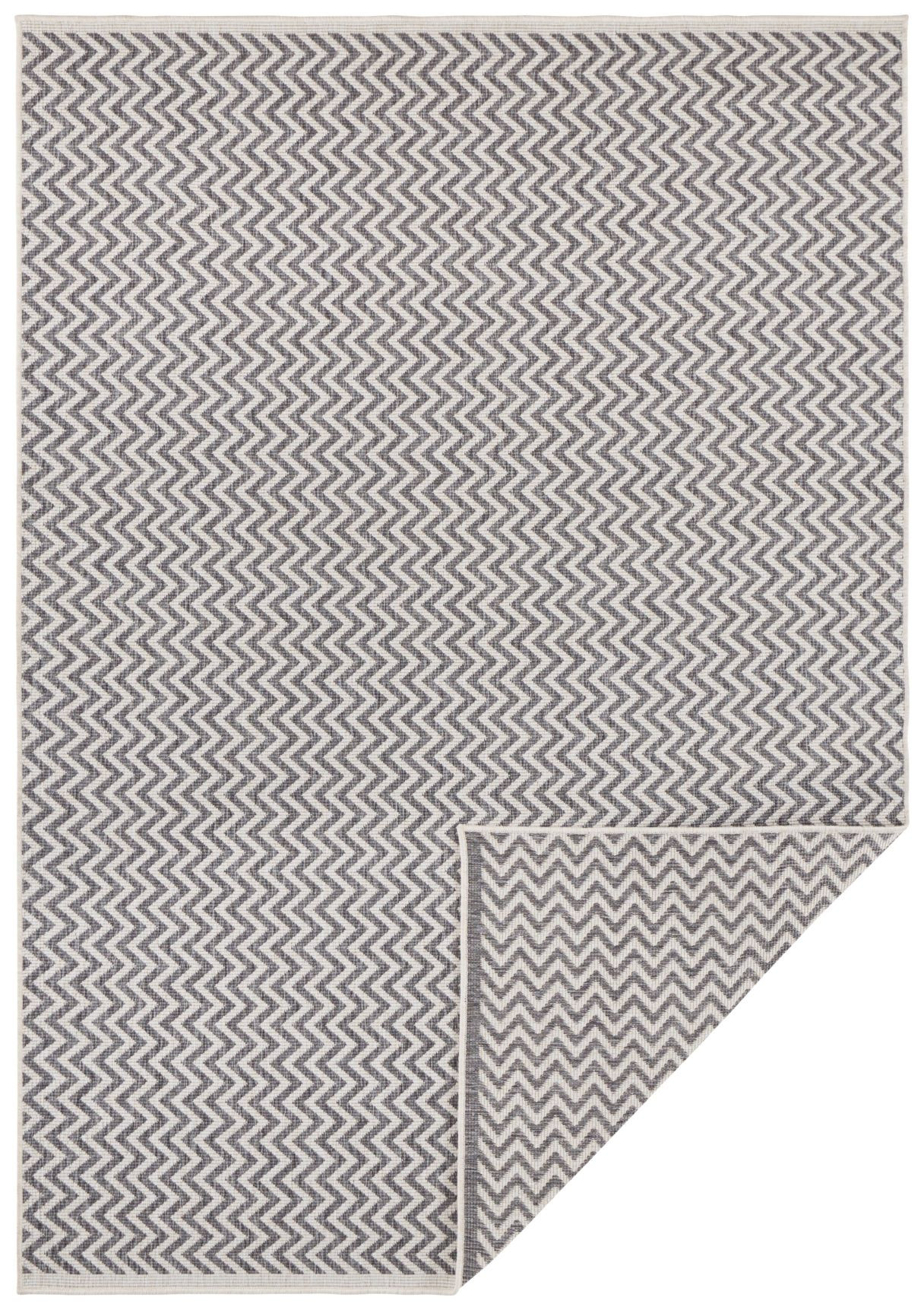 Kusový koberec Mujkoberec Original Nora 103733 Grey, Creme – na von aj na doma - 160x230 cm Mujkoberec Original 