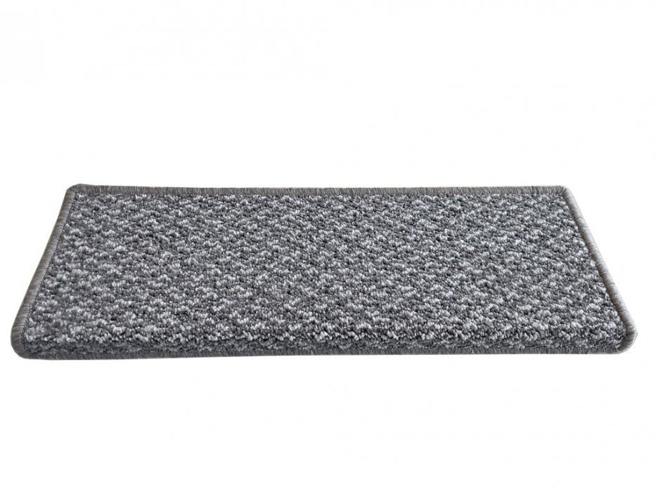 Vopi Nášľapy na schody Toledo šedé obdĺžnik, samolepiaci - 24x65 obdĺžnik (rozmer vrátane ohybu)