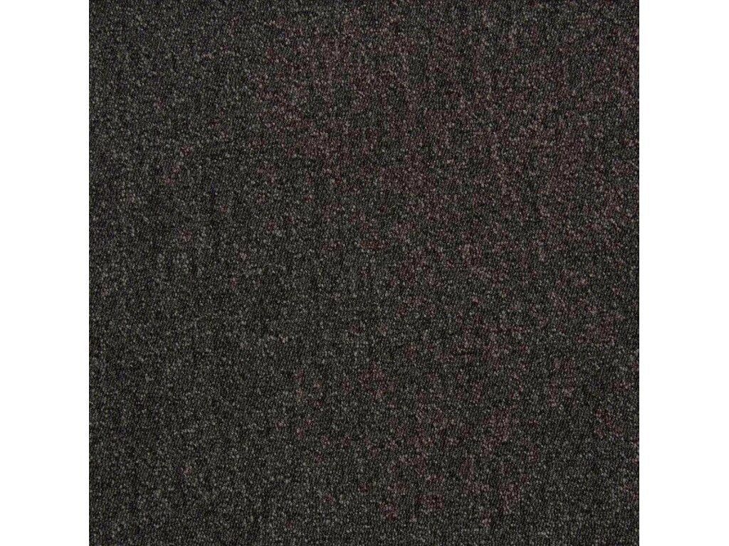 Betap, Kobercový štvorec Best 78 čierny 50 x 50 cm, chodba / predsieň