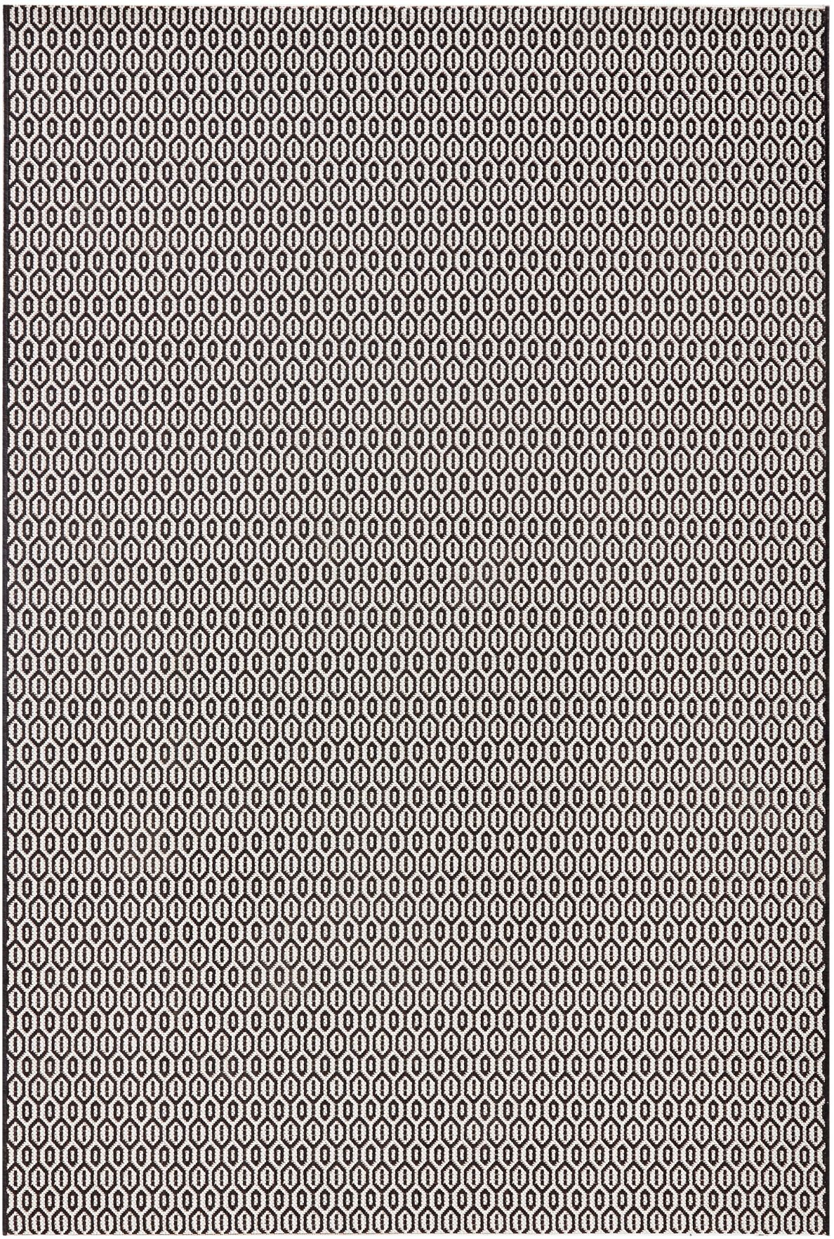 Hanse Home, Kusový koberec Meadow 102474 Black – na von aj na doma, 200x290, čiernobiela, chodba / predsieň
