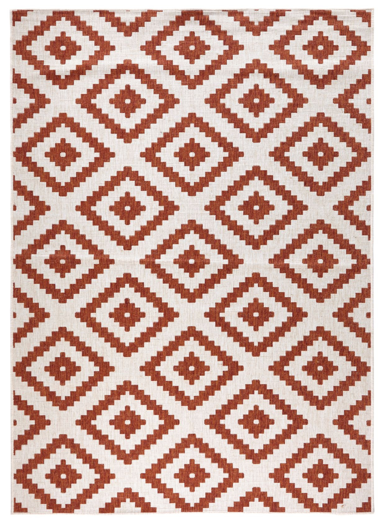 Hanse Home, Kusový koberec Twin-Wendeteppiche 103130 terra creme – na von aj na doma, 80x250, oranžová, chodba / predsieň