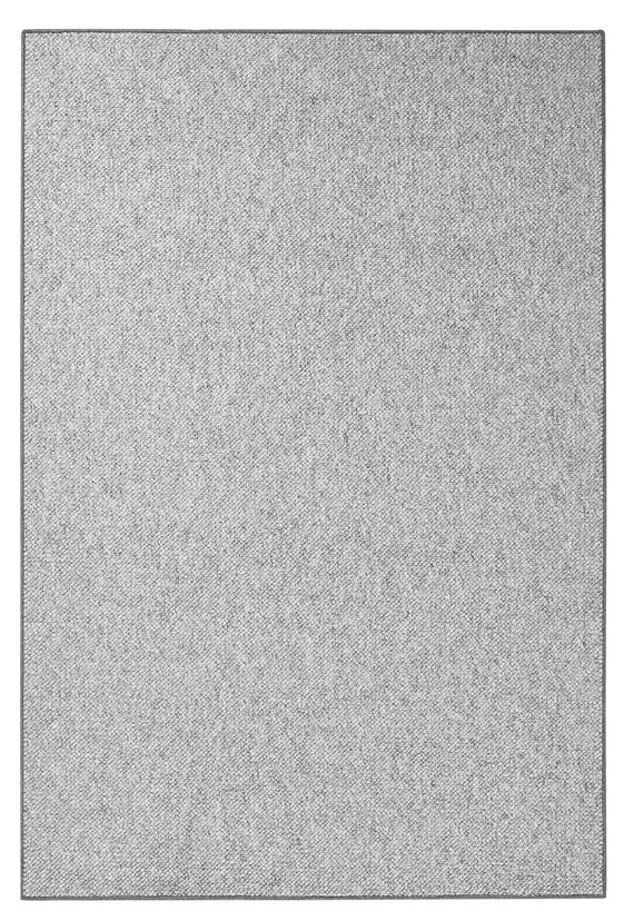 BT Carpet, Kusový koberec Wolly 102840, 60x90, šedá, kancelária