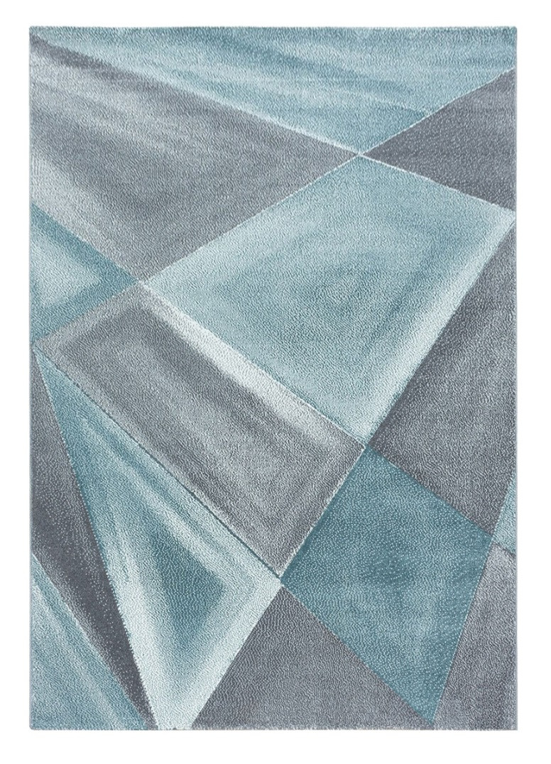 Ayyildiz, Kusový koberec Beta 1130 blue, 80x150, modrá, chodba / predsieň