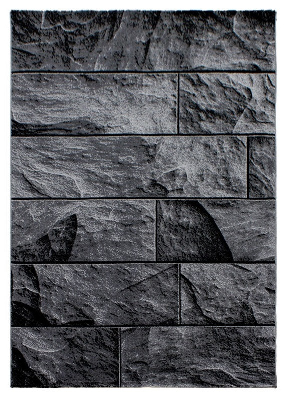 Kusový koberec Parma 9250 black - 80x300 cm Ayyildiz koberce 