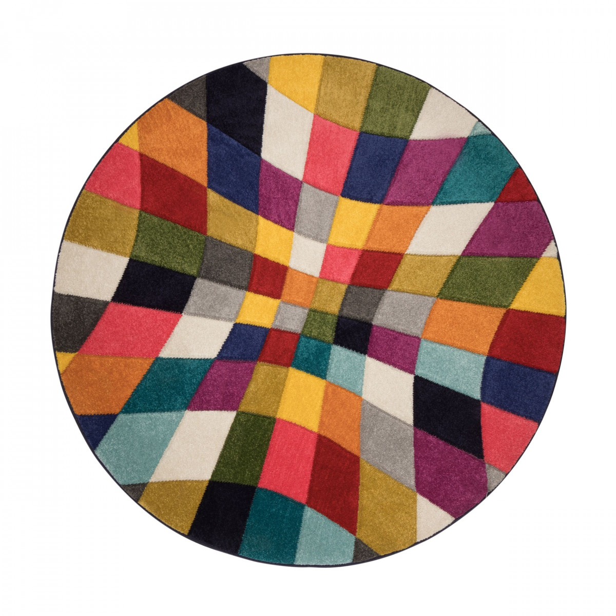 Kusový koberec Spectrum Rhumba Multi kruh