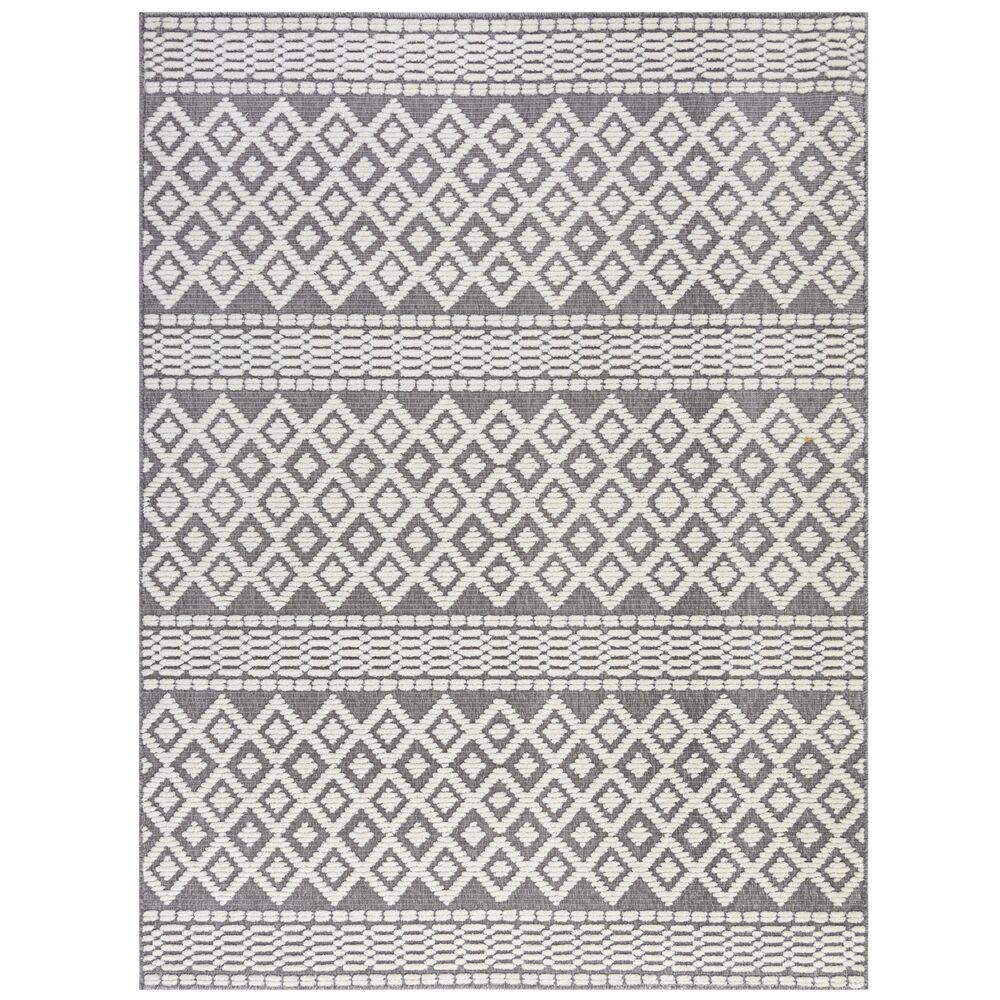 Flair Rugs, Kusový koberec Verve Jhansi Grey, 80x160, šedá, chodba / predsieň