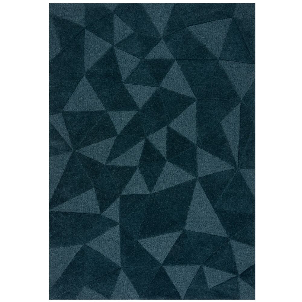 Flair Rugs, Kusový koberec Moderno Shard Teal, 200x290, modrá, chodba / predsieň