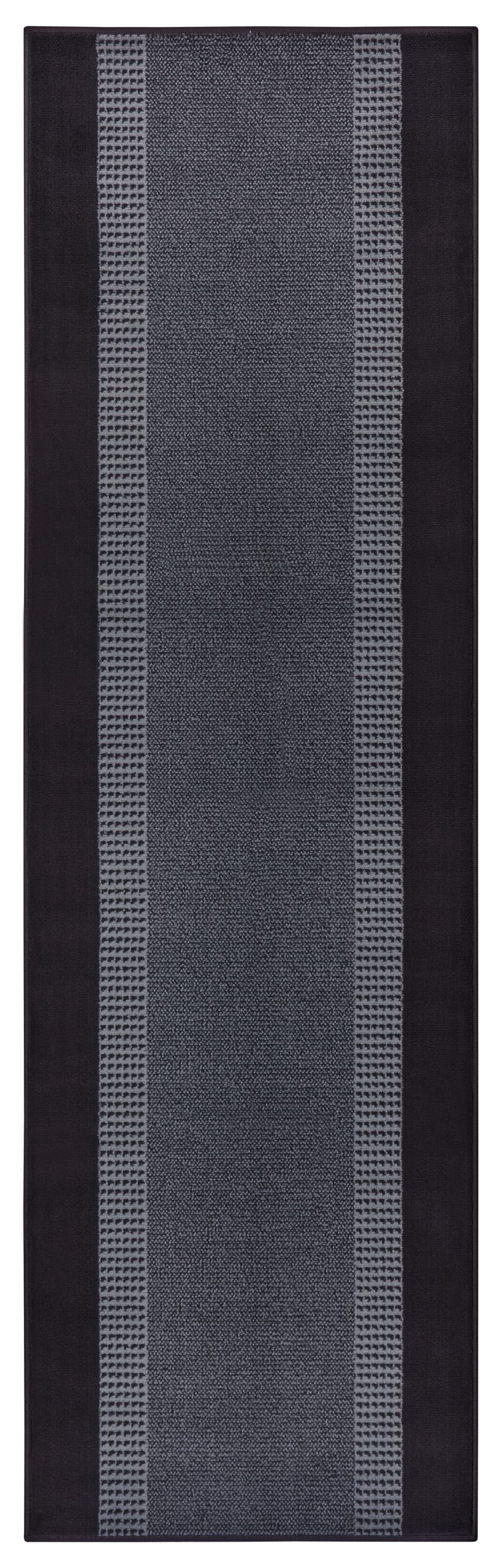 Behúň Basic 105486 Black - 80x450 cm Hanse Home Collection koberce 