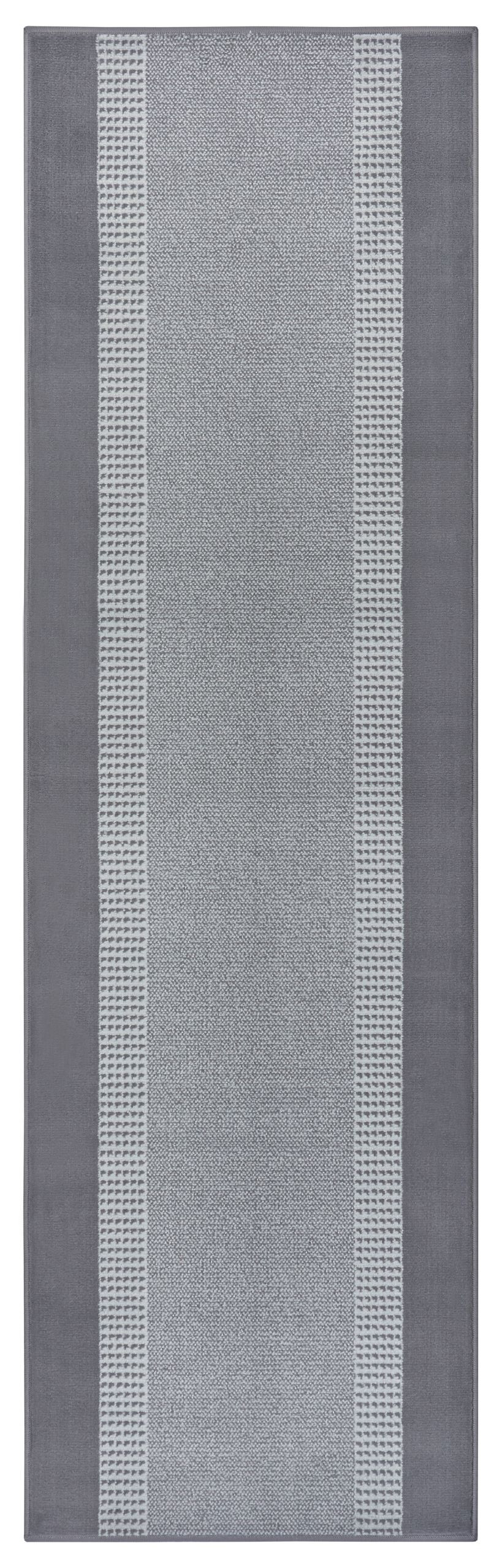Hanse Home, Behúň Basic 105488 Light Grey, 80x500, šedá, chodba / predsieň