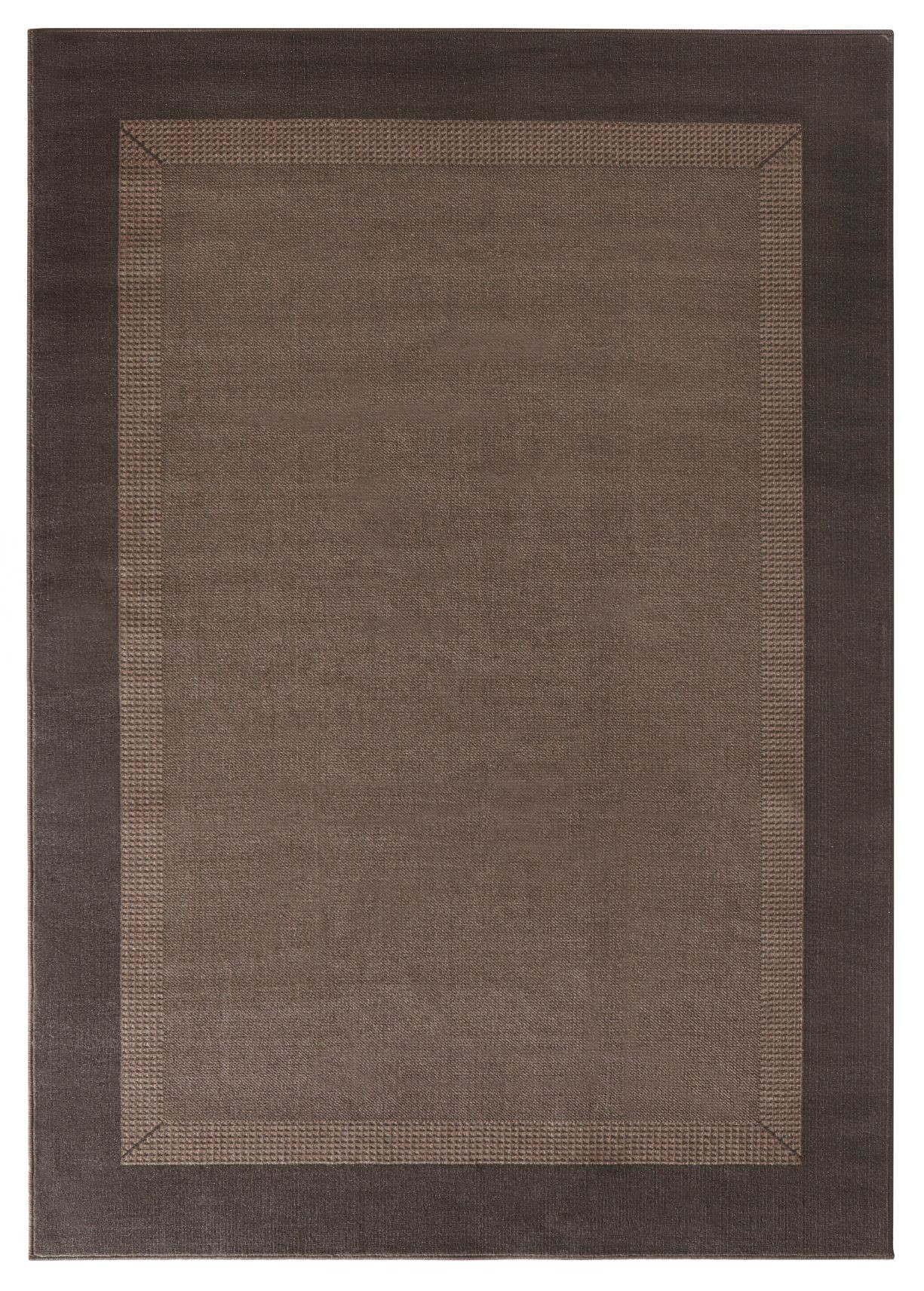 Hanse Home, Kusový koberec Basic 102500, 160x230, hnedá, chodba / predsieň