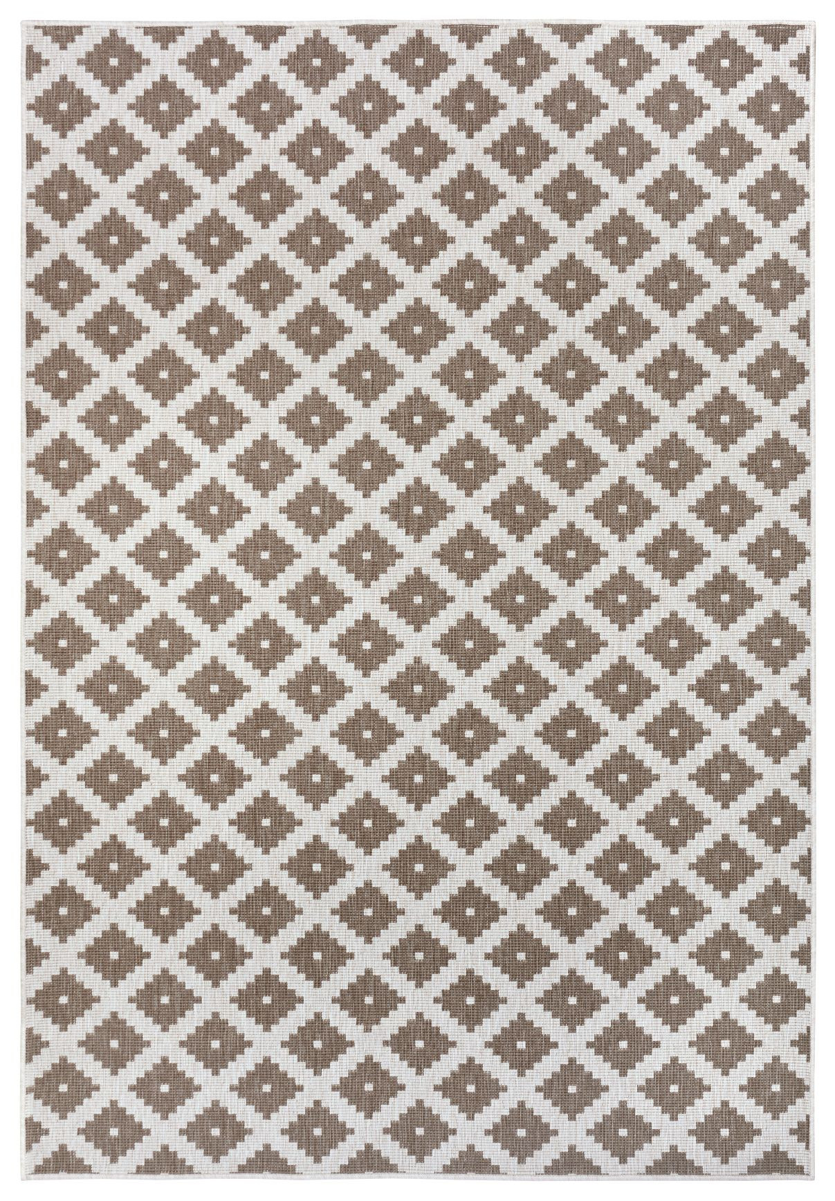 Kusový koberec Twin-Wendeteppiche 105465 Linen – na von aj na doma - 160x230 cm NORTHRUGS - Hanse Home koberce 