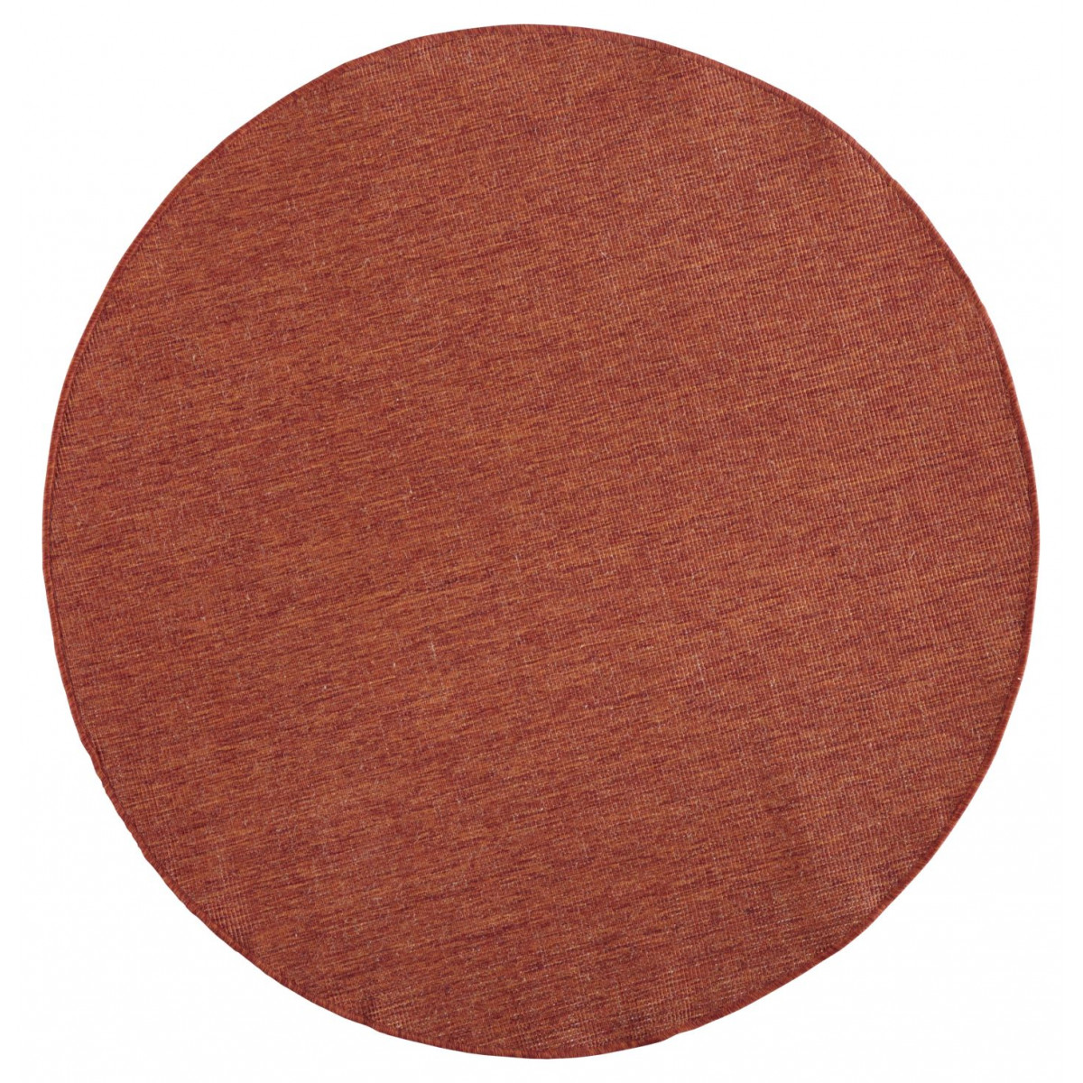 Kusový koberec Twin-Wendeteppiche 103098 terra creme kruh – na von aj na doma