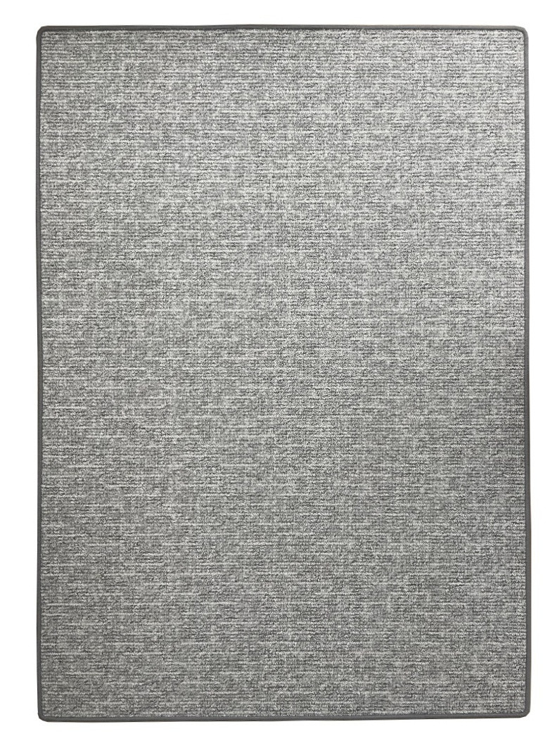 Kusový koberec Alassio sivý - 50x80 cm Vopi koberce 