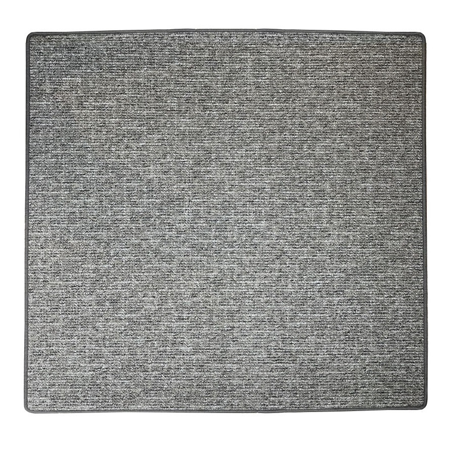 Kusový koberec Alassio hnedý štvorec - 100x100 cm Vopi koberce 