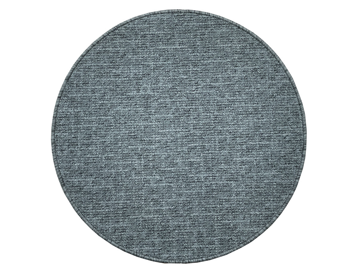 Kusový koberec Alassio modrošedý kruh - 67x67 (priemer) kruh cm Vopi koberce 