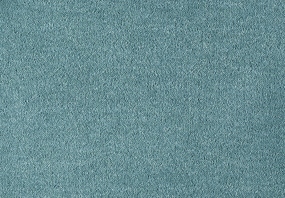 Metrážny koberec Nano Smart 661 tyrkysový - Kruh s obšitím cm Lano - koberce a trávy 