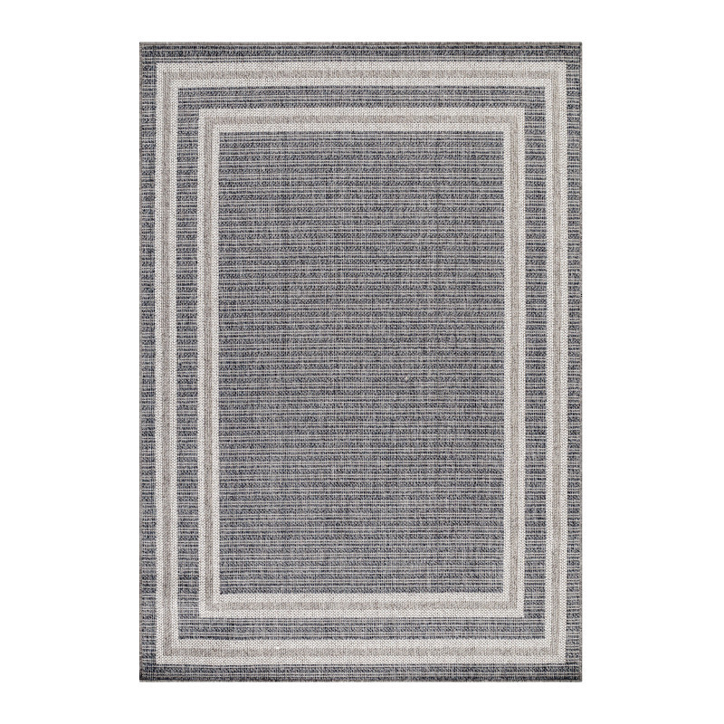 Ayyildiz, Kusový koberec Aruba 4901 grey – na von aj na doma, 120x170, šedá, chodba / predsieň