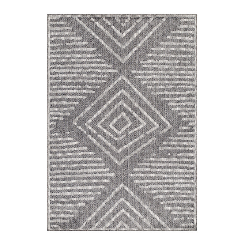 Ayyildiz, Kusový koberec Aruba 4902 grey – na von aj na doma, 160x230, šedá, chodba / predsieň