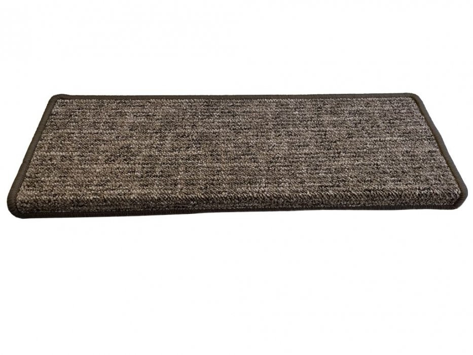Vopi Nášľapy na schody Alassio hnedé obdĺžnik, samolepiaci - 24x65 obdĺžnik (rozmer vrátane ohybu)