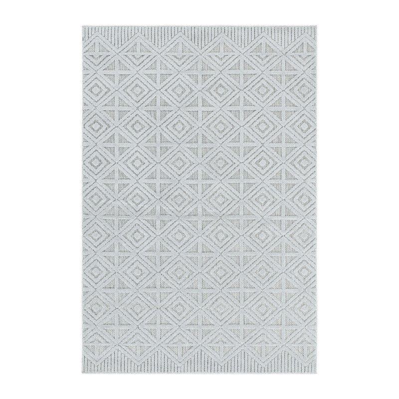 Ayyildiz, Kusový koberec Bahama 5156 Grey – na von aj na doma, 80x250, šedá, chodba / predsieň