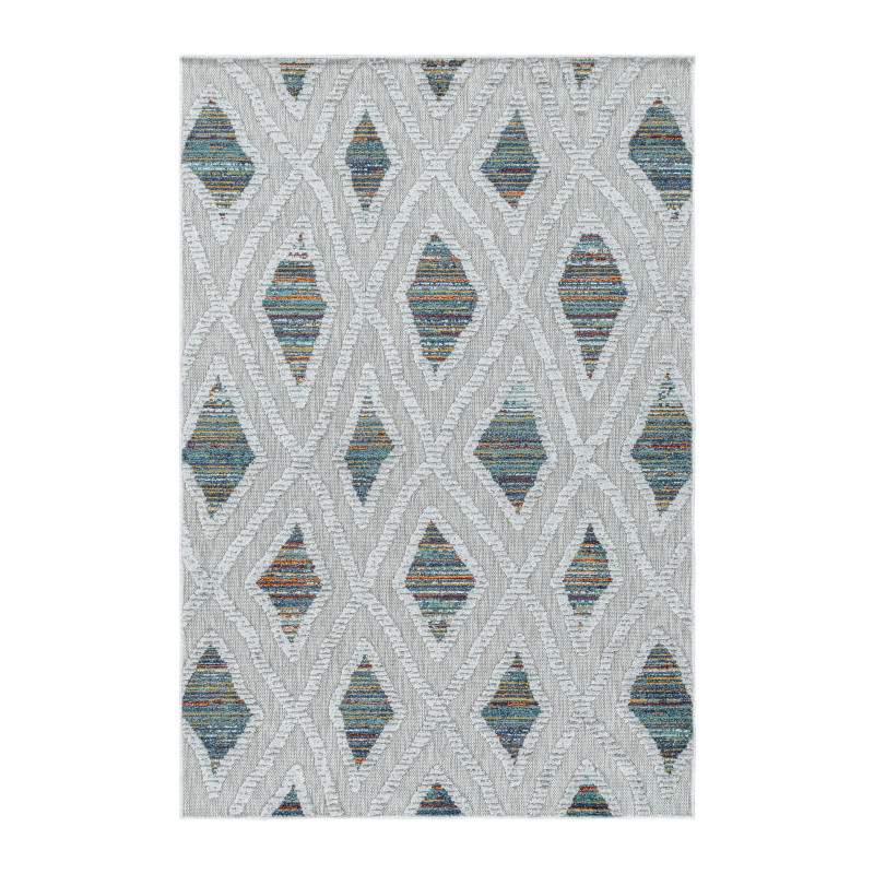 Ayyildiz, Kusový koberec Bahama 5157 Multi – na von aj na doma, 80x150, viacfarebná, chodba / predsieň