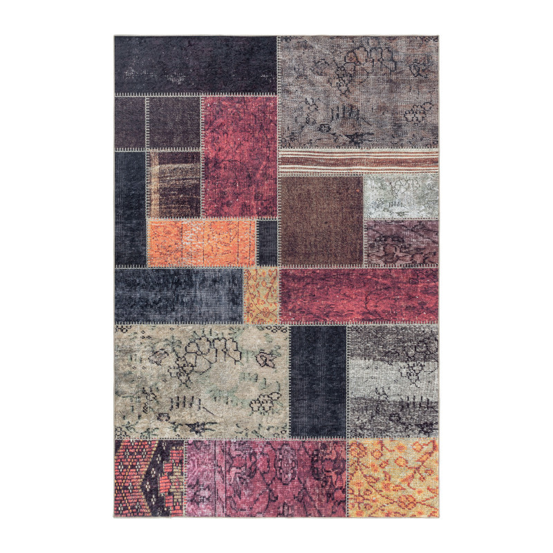 Ayyildiz, Kusový koberec Fiesta 4302 multi, 120x170, viacfarebná, chodba / predsieň