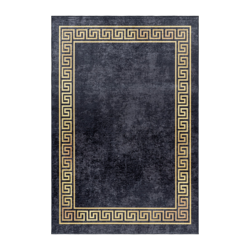 Ayyildiz, Kusový koberec Fiesta 4305 black, 120x170, čierna, chodba / predsieň