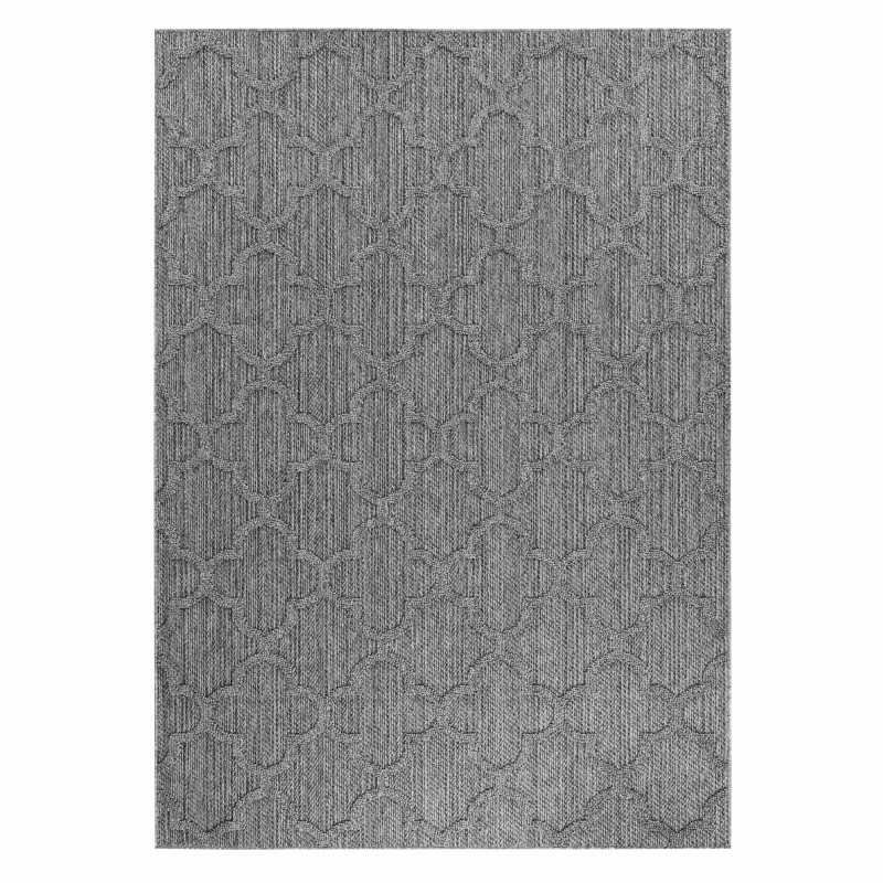 Ayyildiz, Kusový koberec Patara 4951 Grey – na von aj na doma, 140x200, šedá, chodba / predsieň
