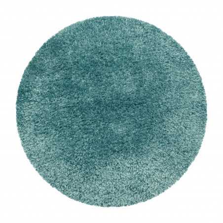 Kusový koberec Brilliant Shaggy 4200 Aqua kruh - 200x200 (priemer) kruh cm Ayyildiz koberce 