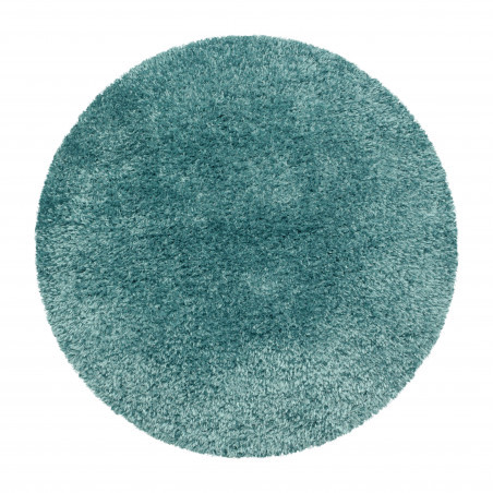 Ayyildiz Kusový koberec Brilliant Shaggy 4200 Aqua kruh - 120x120 (priemer) kruh cm