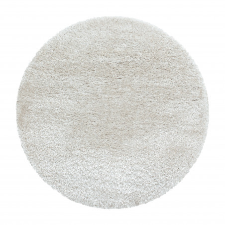 Kusový koberec Brilliant Shaggy 4200 Natur kruh - 200x200 (priemer) kruh cm Ayyildiz koberce 