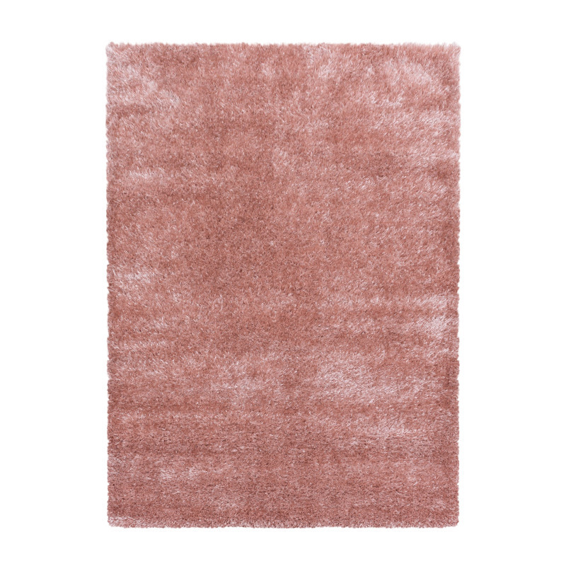 Ayyildiz, Kusový koberec Brilliant Shaggy 4200 Rose, 280x370, ružová, obývacia izba