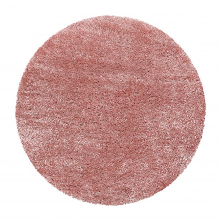 Kusový koberec Brilliant Shaggy 4200 Rose kruh - 80x80 (priemer) kruh cm Ayyildiz koberce 
