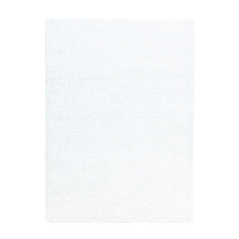 Ayyildiz, Kusový koberec Brilliant Shaggy 4200 Snow, 240x340, biela, obývacia izba