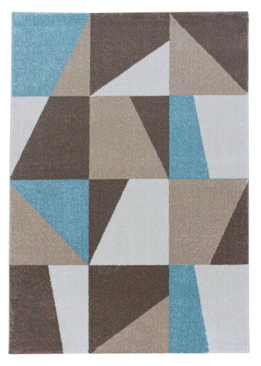 Kusový koberec Efor 3716 blue - 80x250 cm Ayyildiz koberce 