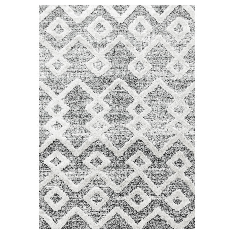 Ayyildiz, Kusový koberec Pisa 4704 Grey, 80x250, šedá, obývacia izba