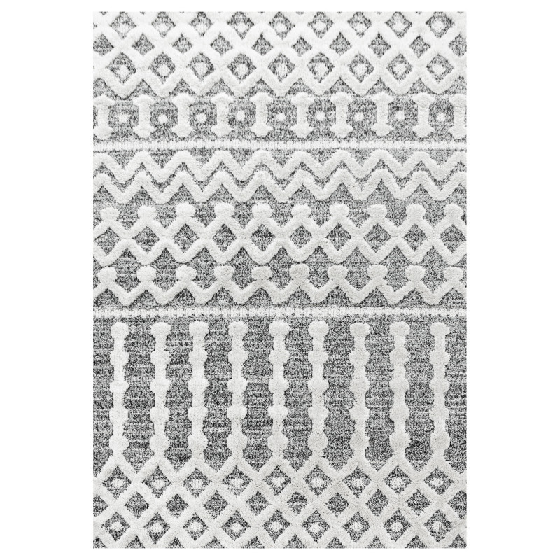 Ayyildiz, Kusový koberec Pisa 4710 Grey, 140x200, šedá, obývacia izba