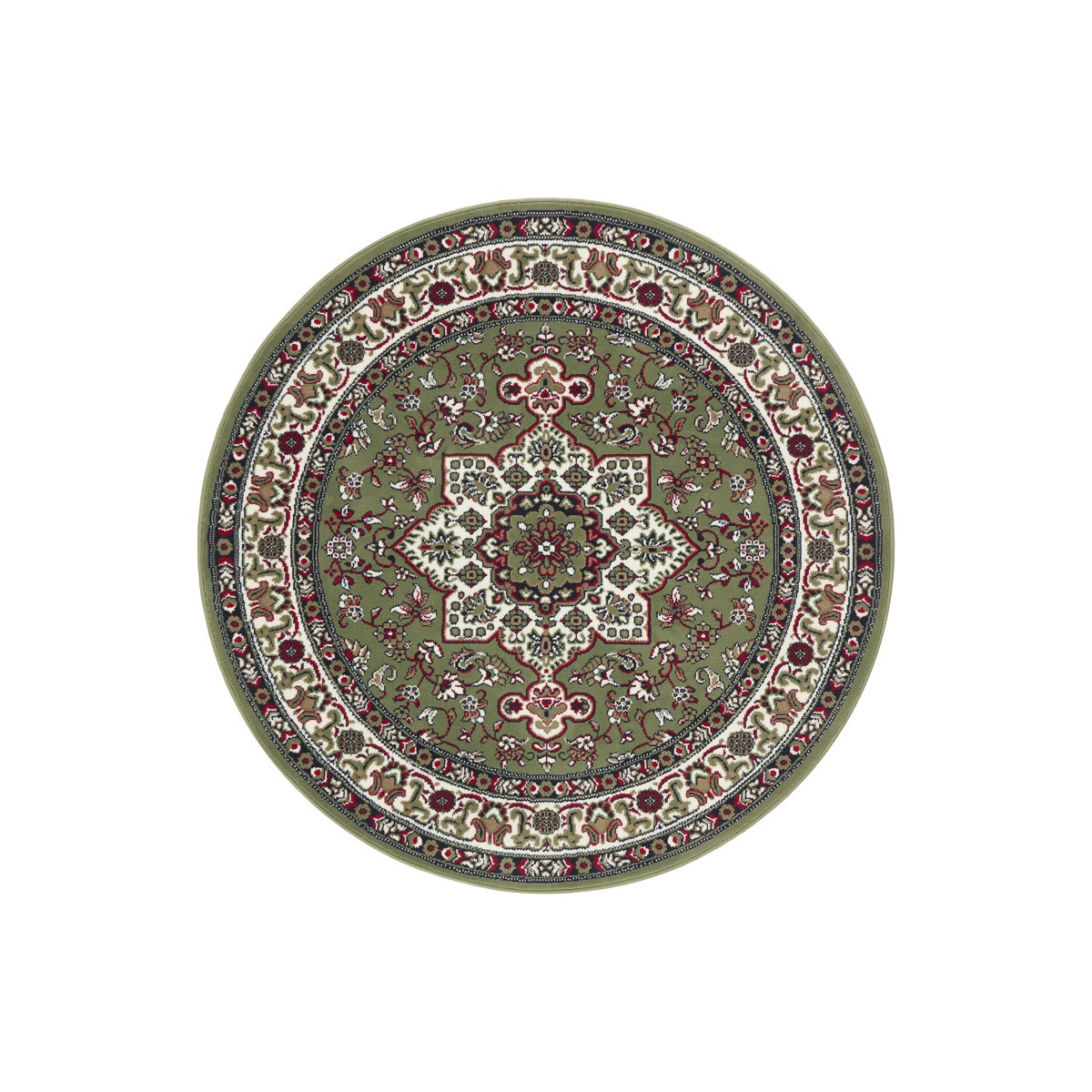 AKCIA: 160x160 (priemer) kruh cm Kruhový koberec Mirkan 104104 Green